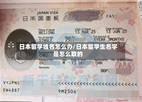 日本留学姓名怎么办/日本留学生名字是怎么取的