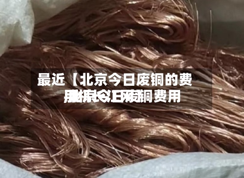 最近【北京今日废铜的费用
,北京今日废铜费用
手机长江网】-第2张图片