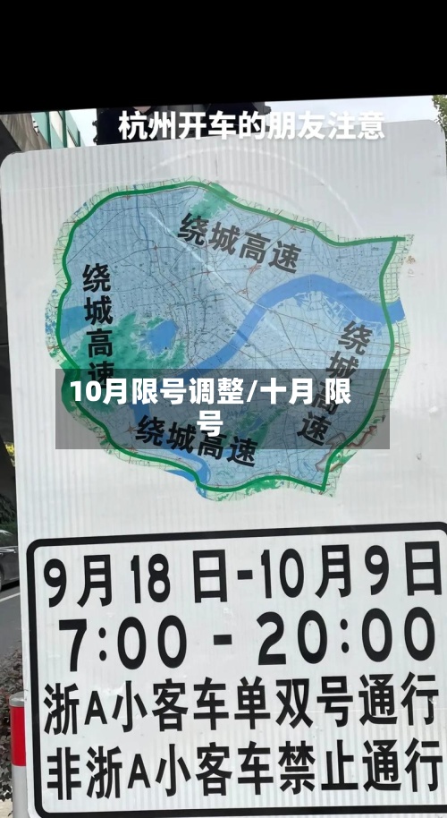 10月限号调整/十月 限号-第2张图片