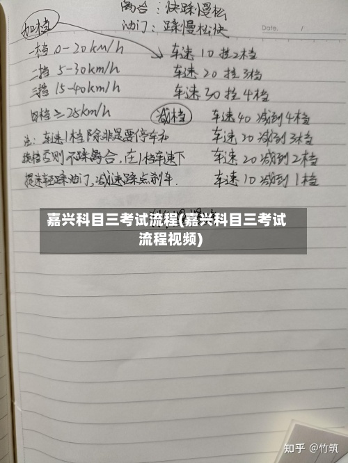 嘉兴科目三考试流程(嘉兴科目三考试流程视频)-第2张图片