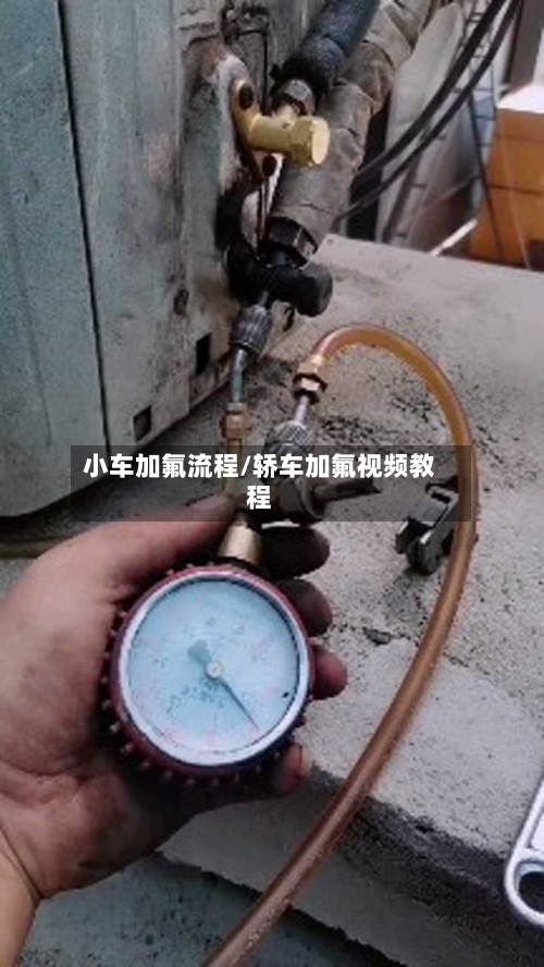 小车加氟流程/轿车加氟视频教程