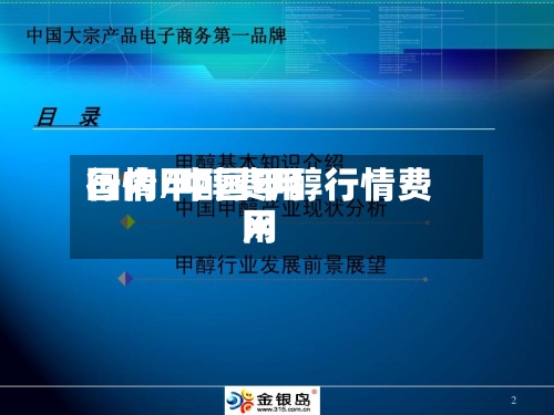 国内甲醇费用行情/中国甲醇行情费用网