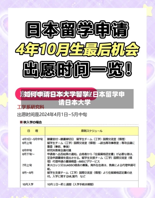 如何申请日本大学留学/日本留学申请日本大学-第3张图片