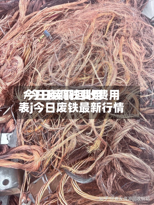 今日废铜铁费用/今日废铜回收费用表j今日废铁最新行情