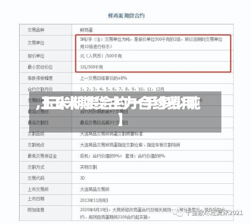 【玉米期货主力合约费用,玉米期货合约一手多少吨】-第3张图片