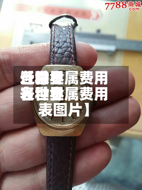 近来
【世界
各种金属费用
表世界
各种金属费用
表图片】-第2张图片