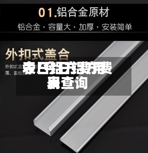 今日铝方费用
表/今日铝方费用
表查询-第2张图片