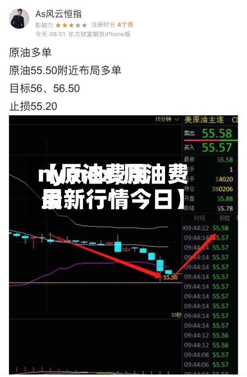 【原油费用nymex,原油费用最新行情今日】-第2张图片