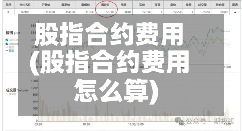 股指合约费用(股指合约费用怎么算)