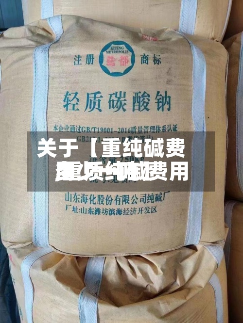 关于【重纯碱费用
,重质纯碱费用
多少一吨】-第2张图片
