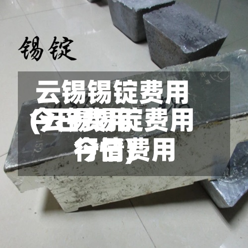 云锡锡锭费用今日费用(云锡锡锭费用今日费用行情)