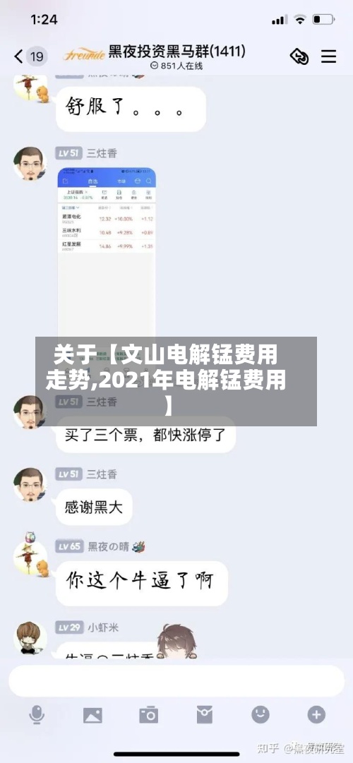 关于【文山电解锰费用走势,2021年电解锰费用】
