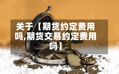 关于【期货约定费用吗,期货交易约定费用吗】-第3张图片