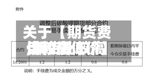 关于【期货费用
比较高
,期货比较高
价和最低价】-第2张图片