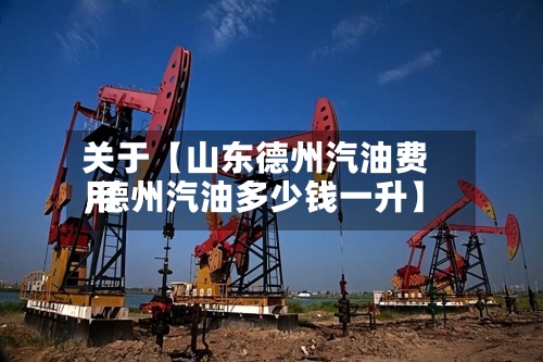 关于【山东德州汽油费用,德州汽油多少钱一升】