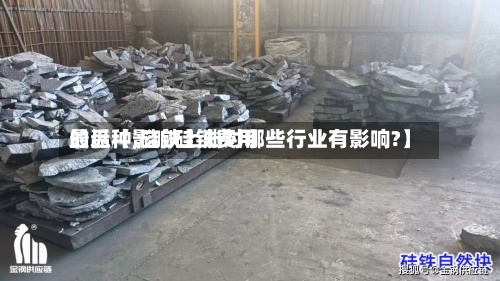 最近【影响硅铁费用的品种,硅铁上涨对哪些行业有影响?】-第2张图片