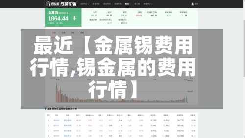最近【金属锡费用行情,锡金属的费用行情】