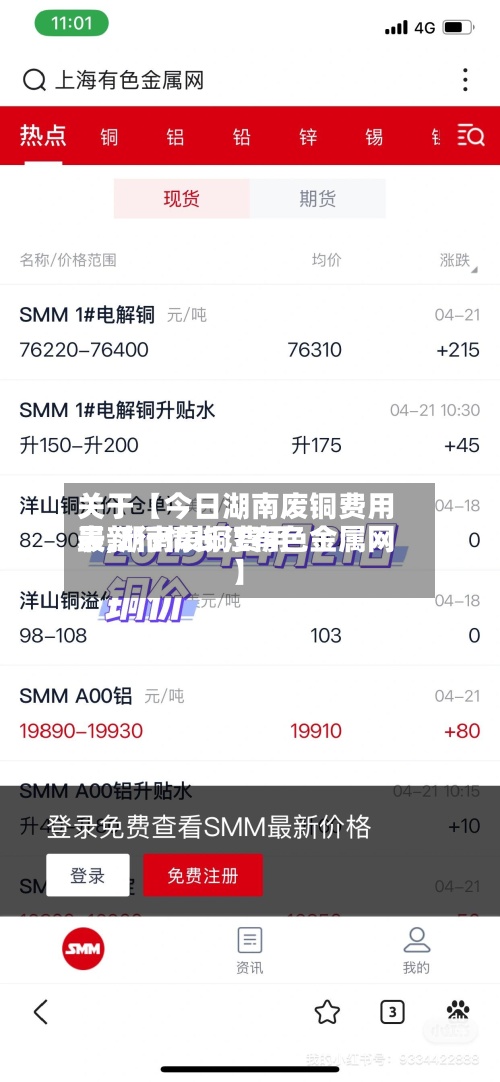 关于【今日湖南废铜费用表,湖南废铜费用最新行情长江有色金属网】-第2张图片