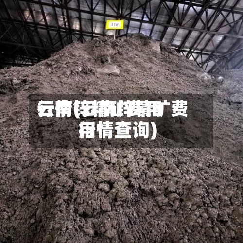 云南锌精矿费用行情(云南锌精矿费用行情查询)