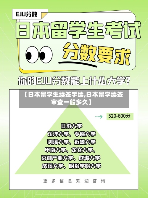 【日本留学生续签手续,日本留学续签审查一般多久】-第2张图片