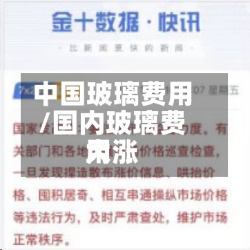 中国玻璃费用
/国内玻璃费用
大涨-第2张图片