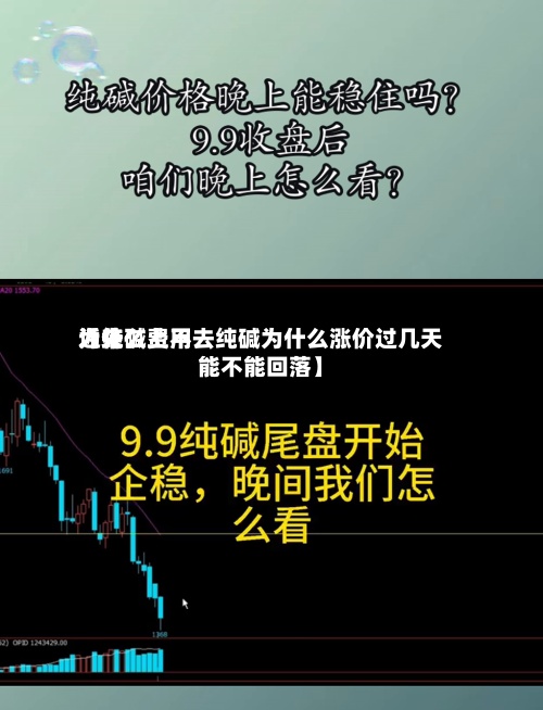 近来
【纯碱费用
为什么上不去纯碱为什么涨价过几天能不能回落】-第2张图片