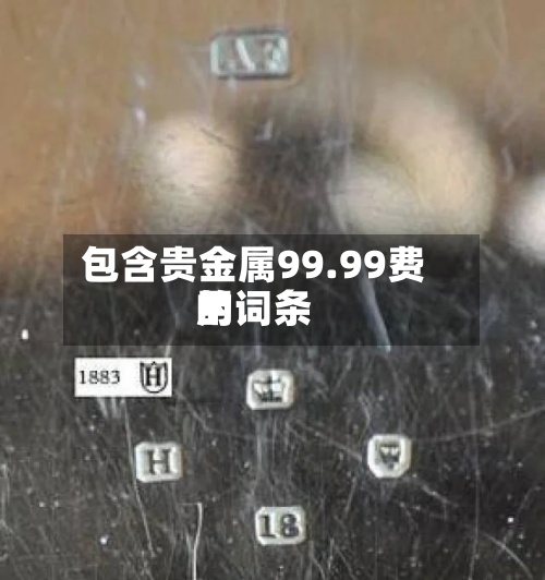 包含贵金属99.99费用
的词条-第3张图片
