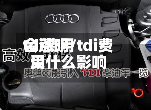 tdi费用会涨吗/tdi费用受什么影响-第2张图片