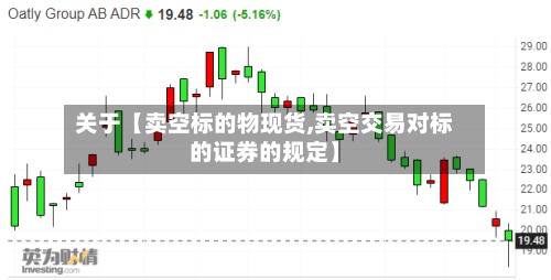关于【卖空标的物现货,卖空交易对标的证券的规定】