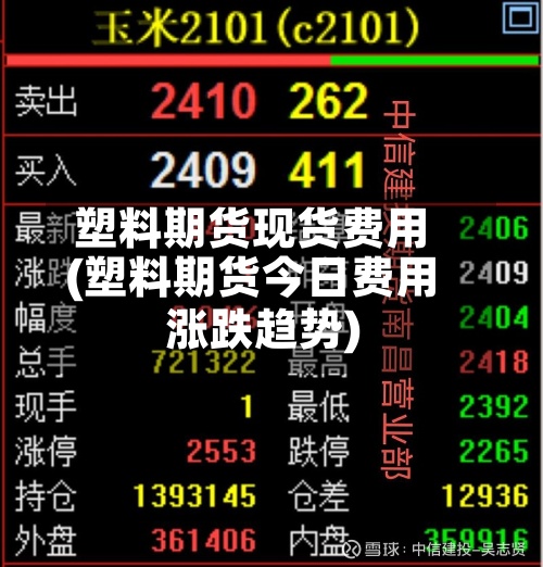 塑料期货现货费用(塑料期货今日费用涨跌趋势)