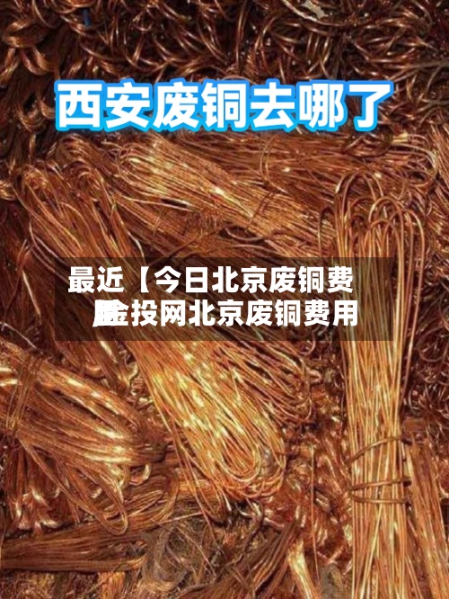 最近【今日北京废铜费用
,金投网北京废铜费用
】-第2张图片