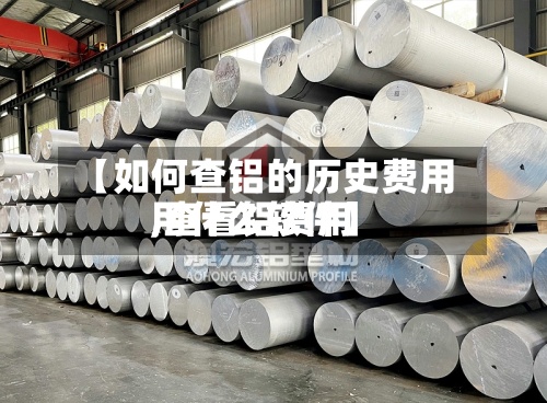 【如何查铝的历史费用,查看铝费用用什么软件】