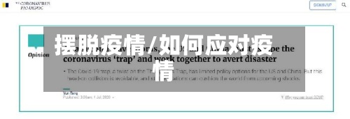 摆脱疫情/如何应对疫情-第2张图片