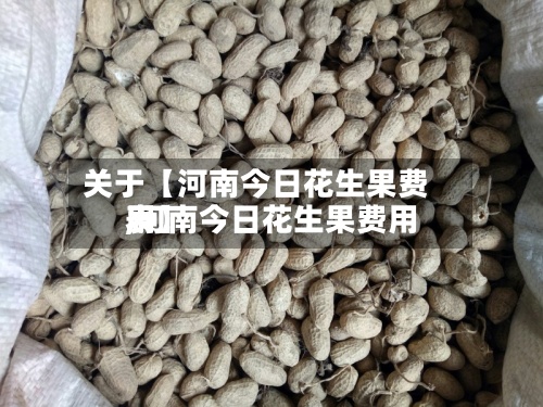 关于【河南今日花生果费用,河南今日花生果费用表】