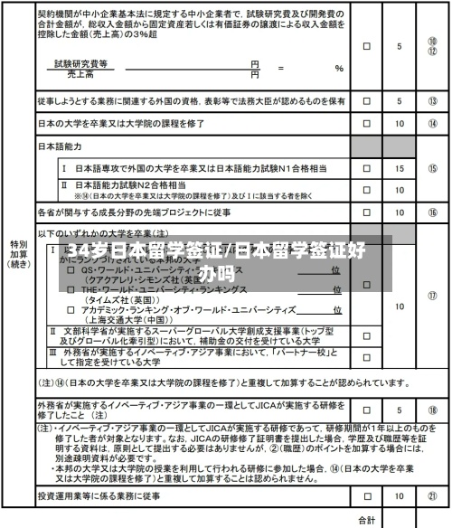34岁日本留学签证/日本留学签证好办吗