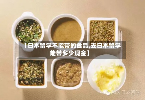 【日本留学不能带的食品,去日本留学能带多少现金】