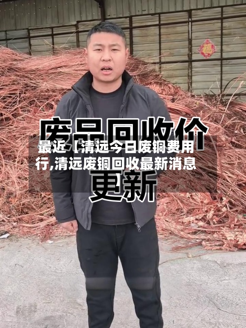 最近【清远今日废铜费用
行,清远废铜回收最新消息】-第3张图片
