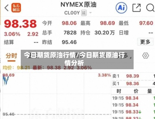 今日期货原油行情/今日期货原油行情分析-第2张图片