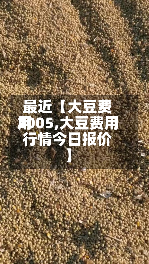 最近【大豆费用2005,大豆费用行情今日报价】