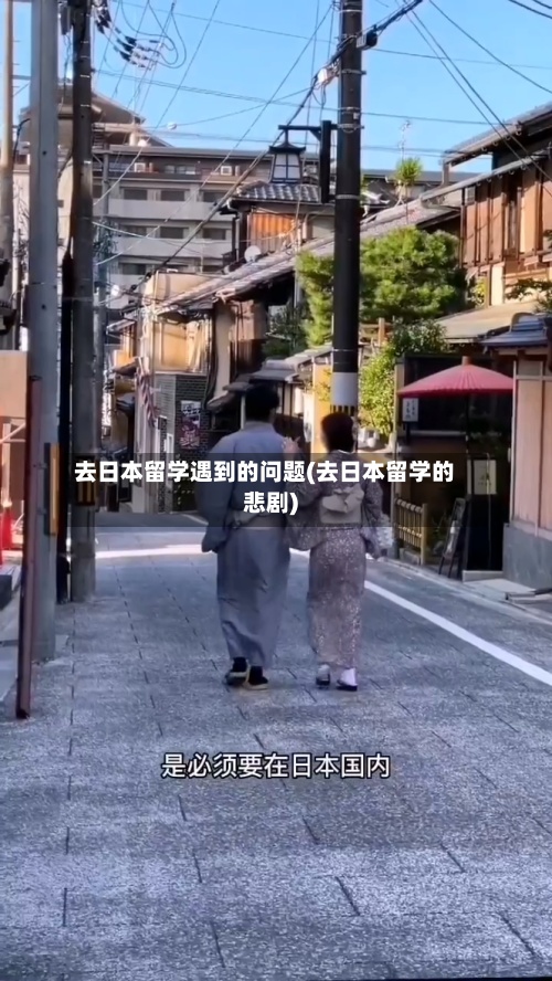 去日本留学遇到的问题(去日本留学的悲剧)-第3张图片