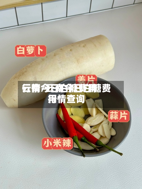 云南今日白糖费用
行情/云南今日白糖费用
行情查询-第2张图片