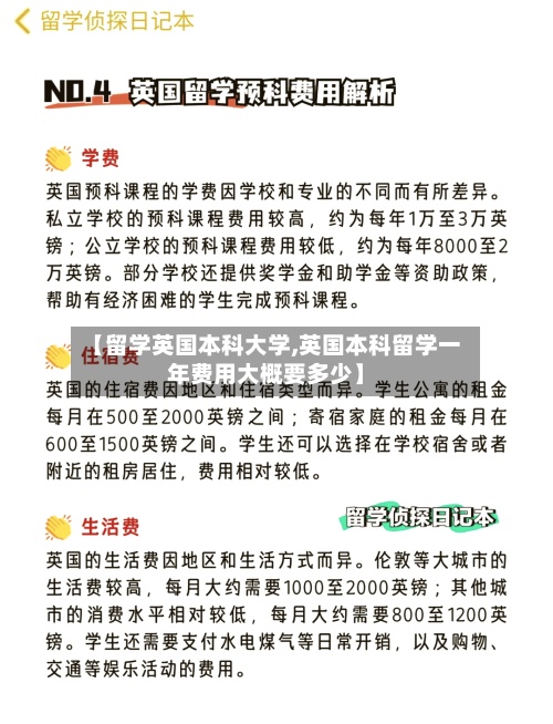 【留学英国本科大学,英国本科留学一年费用大概要多少】-第3张图片