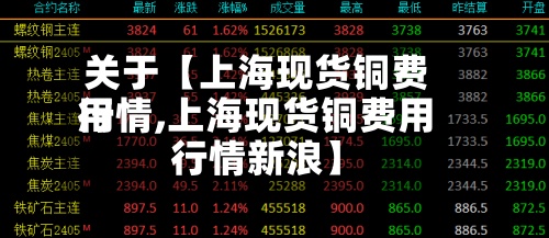 关于【上海现货铜费用行情,上海现货铜费用行情新浪】