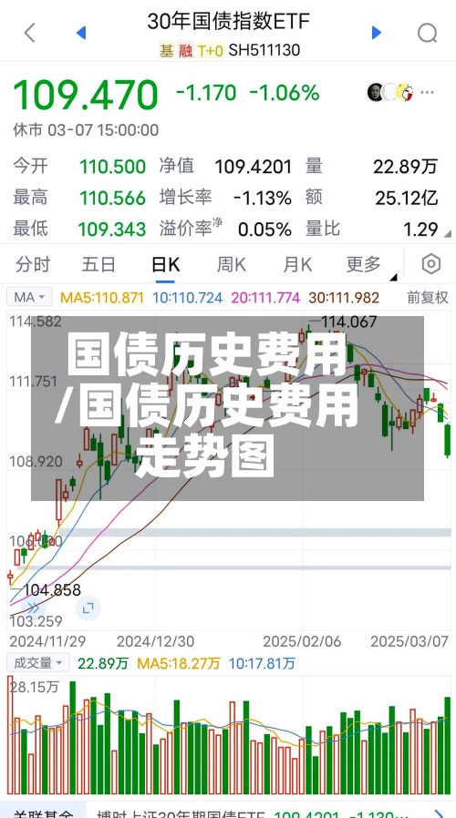 国债历史费用/国债历史费用走势图
