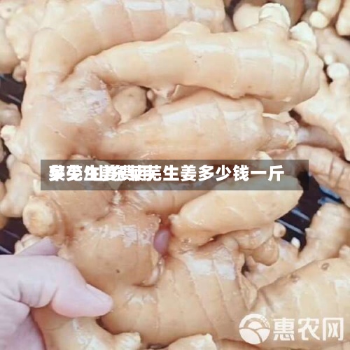 莱芜生姜费用
多少/山东莱芜生姜多少钱一斤-第2张图片