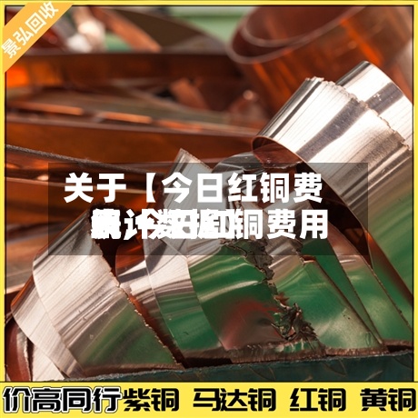 关于【今日红铜费用表,今日红铜费用统计数据】-第2张图片