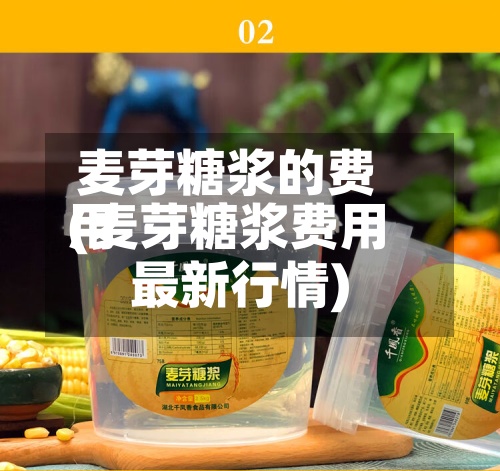 麦芽糖浆的费用(麦芽糖浆费用最新行情)