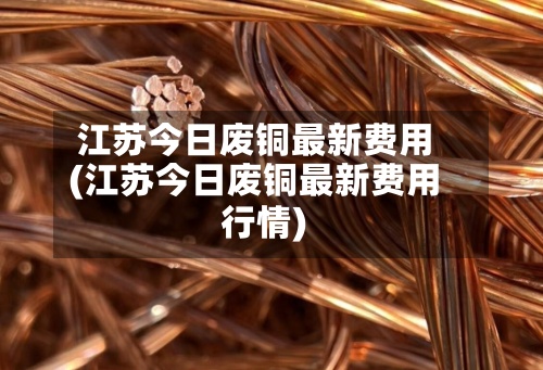 江苏今日废铜最新费用
(江苏今日废铜最新费用
行情)-第3张图片