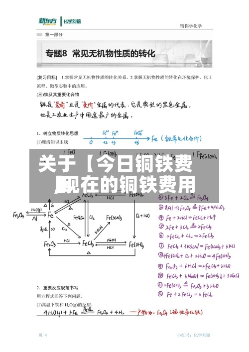 关于【今日铜铁费用,现在的铜铁费用】
