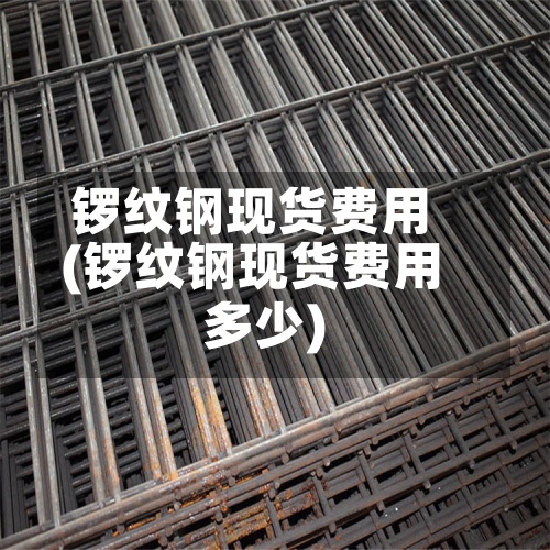 锣纹钢现货费用(锣纹钢现货费用多少)
